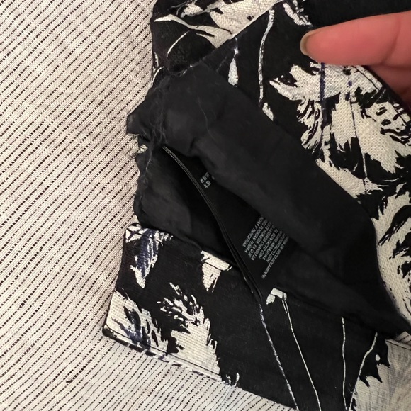 WHISTLES pari print linen crop top, US 4-6, NWT - Picture 10 of 10